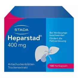 HEPARSTAD Artichokes kapsuly, 100 st