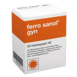 FERRO SANOL Gyn Hartkaps.m.msr.überz.pelety, 50 ST