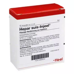 HEPAR SUIS Injeel ampulky, 10 ks