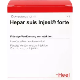 HEPAR SUIS Ampulky Injeel forte, 10 ks