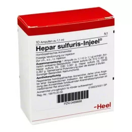 HEPAR SULFURIS INJEEL Ampulky, 10 ks