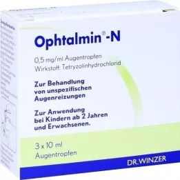OPHTALMIN-N očné kvapky, 3X10 ml