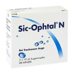 SIC OPHTAL N očné kvapky, 3X10 ml