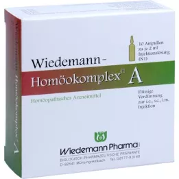 WIEDEMANN Ampulky Homeocomplex A, 10X2 ml