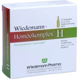 WIEDEMANN Ampulky Homeocomplex H, 10X2 ml
