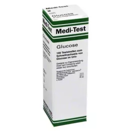 MEDI-TEST Testovacie prúžky na glukózu, 100 ks