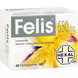 FELIS 650 mg tabliet potiahnutých filmom, 60 hodín