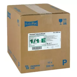 JONOSTERIL Plastový infúzny roztok, 10X500 ml