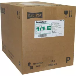 JONOSTERIL Plastový infúzny roztok, 10X1000 ml