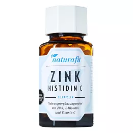 NATURAFIT Zinok Histidín C kapsuly, 90 ks