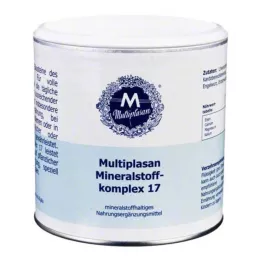 MULTIPLASAN Minerálny komplex 17 prášok, 300 g