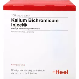 KALIUM BICHROMICUM INJEEL Ampoules, 100 St