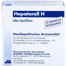 HEPATORELL H ampulky, 10X2 ml