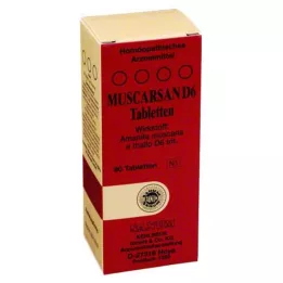 MUSCARSAN D 6 tabliet, 80 ks