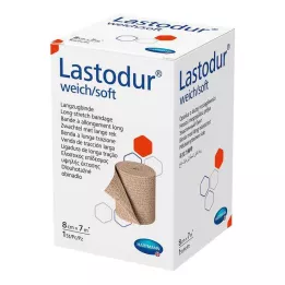 LASTODUR Mäkký obväz 8 cm x 7 m, 1 kus