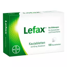 LEFAX Žuvacie tablety, 100 ks
