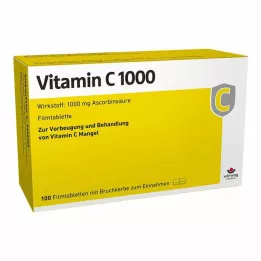 VITAMIN C 1000 filmom obalené tablety, 100 ks