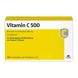 VITAMIN C 500 filmom obalené tablety, 100 ks