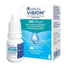 HYLO-VISION HD Plus očné kvapky, 2x15 ml