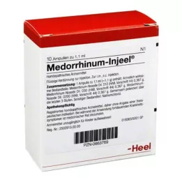 MEDORRHINUM Injeel ampulky, 10 ks