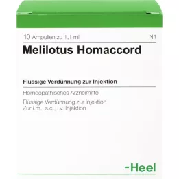 MELILOTUS HOMACCORD Ampulky, 10 ks