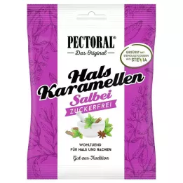 PECTORAL Sage Bonbons bez cukru, 60 g