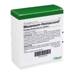 MEZEREUM HOMACCORD Ampulky, 10 ks