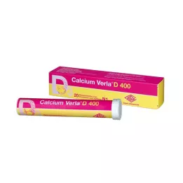 CALCIUM VERLA D 400 šumivé tablety, 20 ks
