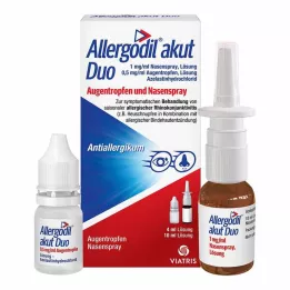 ALLERGODIL akútne Duo 4ml AT akútne/10ml NS akútne, 1 ks