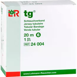 TG Rúrkový obväz veľkosť 6 20 m biely 24004, 1 kus