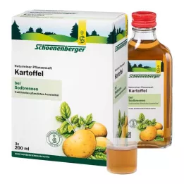 KARTOFFELSAFT Šťavy liečivých rastlín Schoenenberger, 3X200 ml