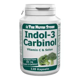 INDOL-3-Carbinol 250 mg vegetariánske kapsuly, 120 ks