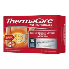 THERMACARE Zábaly chrbta S-XL na úľavu od bolesti, 4 kusy