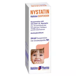 NYSTATIN Holsten Suspenzia, 24 ml
