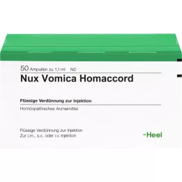 NUX VOMICA HOMACCORD Ampulky, 50 ks