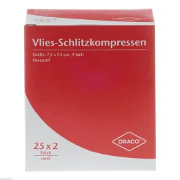 Rozparkové kompresy fleece 7,5x, 25x2 kusy