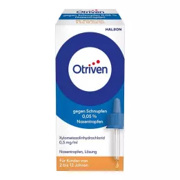 OTRIVEN 0,05 % nosové kvapky pre deti, 10 ml
