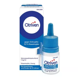 OTRIVEN 0,1% nosné kvapky pre dospelých a školákov, 10 ml
