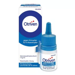OTRIVEN 0,1% nosné kvapky pre dospelých a školákov, 20 ml