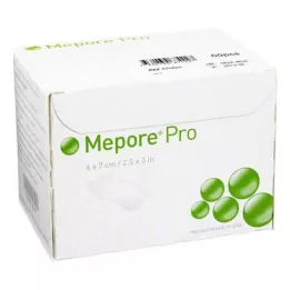 MEPORE Pro sterilná náplasť 6x7 cm, 60 ks