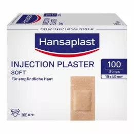 HANSAPLAST Mäkké injekčné omietkové pásy 19x40 mm, 100 ks