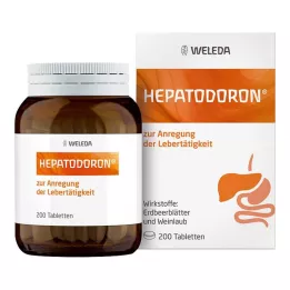 HEPATODORON Tablety, 200 ks