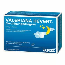 VALERIANA HEVERT Upokojujúce tablety, 100 ks
