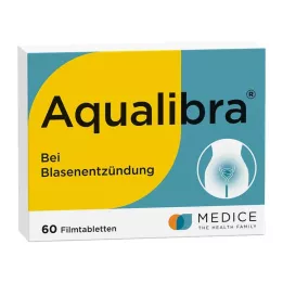 AQUALIBRA Filmom obalené tablety, 60 ks