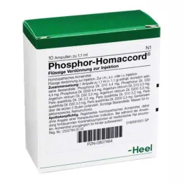 PHOSPHOR HOMACCORD Ampulky, 10 ks