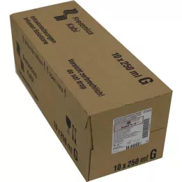 KOCHSALZLÖSUNG 0,9% sklenená fľaša Fresenius, 10X250 ml