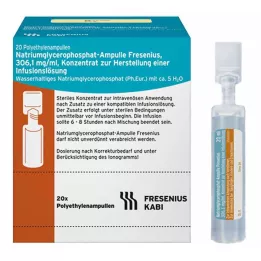 NATRIUMGLYCEROPHOSPHAT Ampulka s koncentrátom infúzneho roztoku, 20 x 10 ml