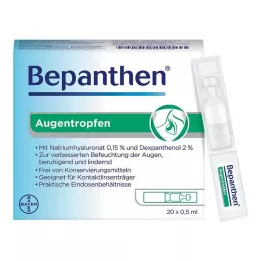 BEPANTHEN Očné kvapky, 20X0,5 ml
