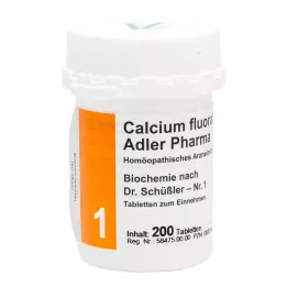 BIOCHEMIE Adler 1 Calcium fluoratum D 12 tabliet, 200 ks