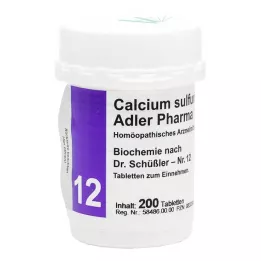 BIOCHEMIE Adler 12 Calcium sulfuricum D 6 tabliet, 200 ks